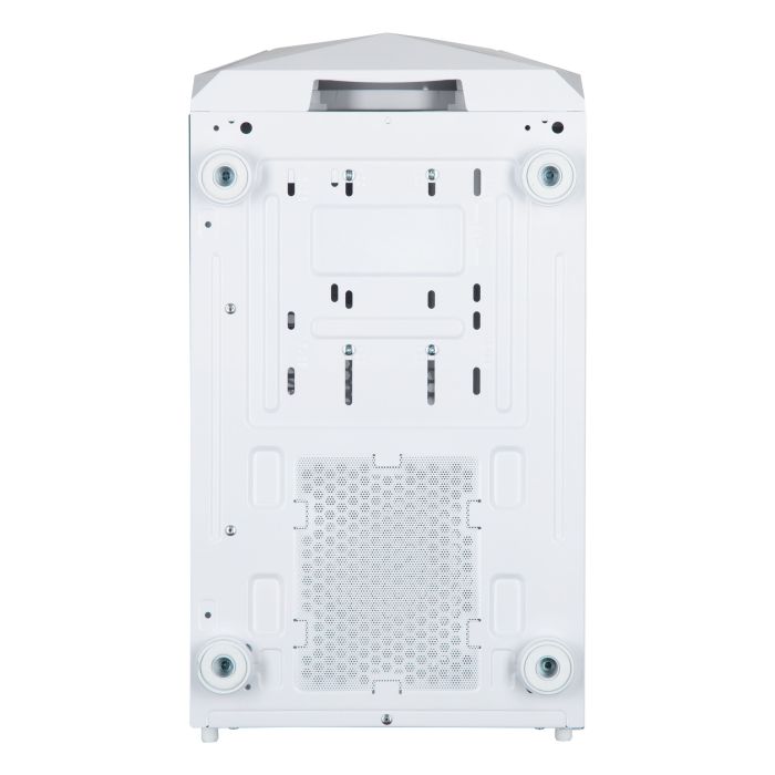 2E GAMING PC case Aruba G3313W, without PSU, 1xUSB3.0, 2xUSB2.0, 5x120mm ARGB, VGA 330mm, LCS ready, HUB, TG Side Panel, ATX, white