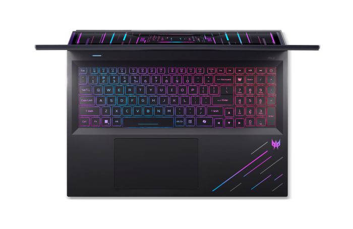 Ноутбук Acer Predator Helios 18 PH18-73 18" WQUXGA IPS, Intel U9-275HX, 96GB, F4TB, NVD5090-24, Win11P, чорний