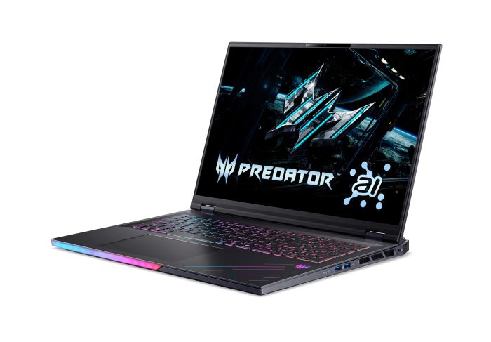 Ноутбук Acer Predator Helios 18 PH18-73 18" WQUXGA IPS, Intel U9-275HX, 192GB, F5TB, NVD5090-24, Win11P, черный