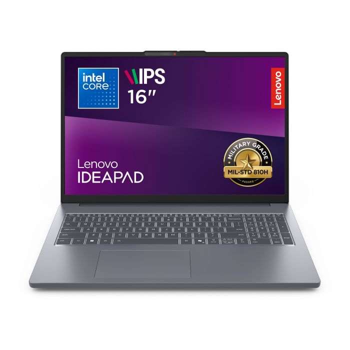 Ноутбук Lenovo IdeaPad Slim 3-16IRH10 16" WUXGA AG, Intel i5-13420H, 24GB, F512GB, UMA, DOS, серый