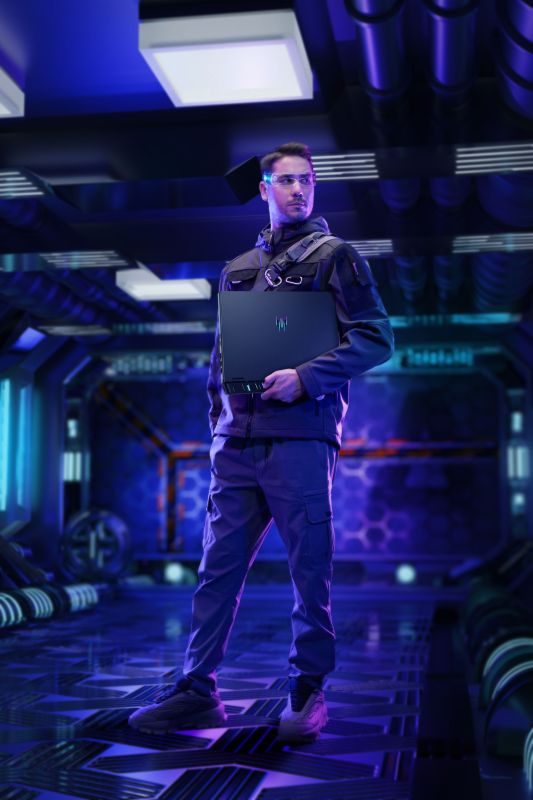 Ноутбук Acer Predator Helios 16 PH16-73 16" OLED, Intel U9-275HX, 32GB, F1TB, NVD5070Ti-12, Lin, чорний