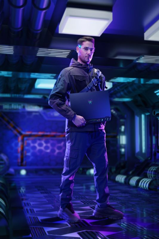 Ноутбук Acer Predator Helios 16 PH16-73 16" OLED, Intel U9-275HX, 32GB, F1TB, NVD5070Ti-12, Lin, чорний