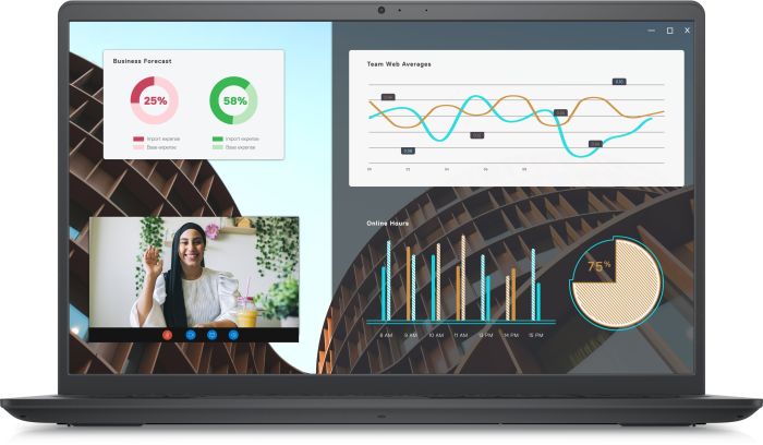 Dell Notebook Vostro 3530 15.6" FHD AG, Intel i7-1355U, 16GB, F512GB, UMA, Win11P, black