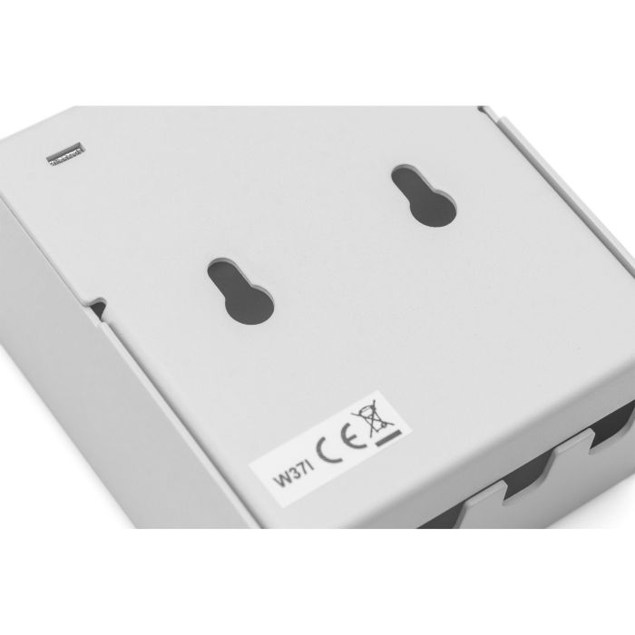 DIGITUS Modular Desktop Patch Panel, shielded 4-port, light grey