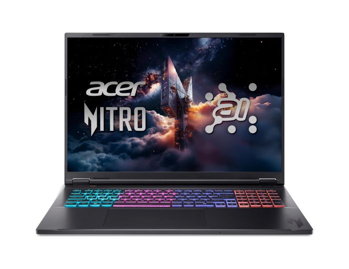Ноутбук Acer Nitro 18 AN18-61 18" WQXGA IPS, AMD R7-350, 32GB, F2TB, NVD5070-8, Lin, черный