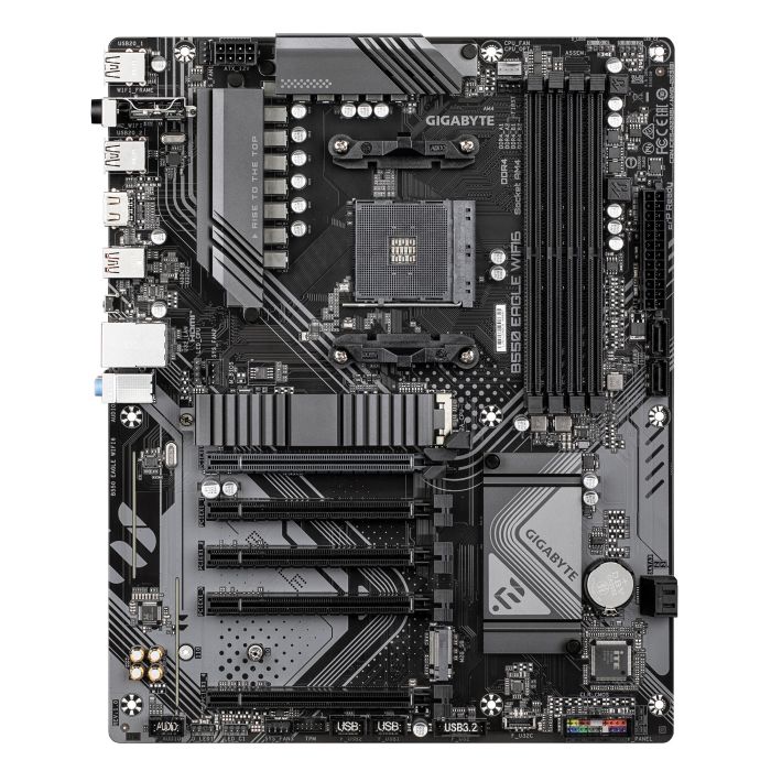 GIGABYTE Motherboard B550 EAGLE WIFI6 sAM4 B550 4xDDR4 M.2 Wi-Fi BT HDMI ATX