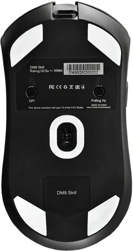 Миша ігрова Dream Machines DM9 Skill Wireless 8K Black