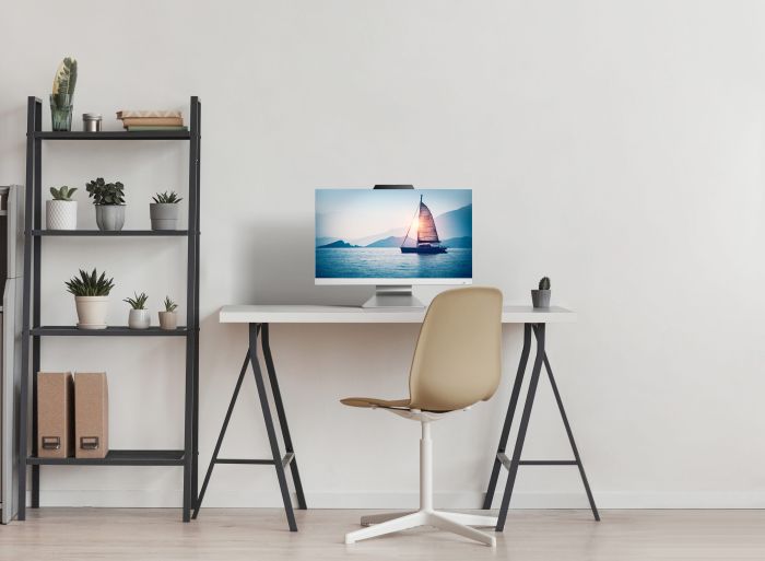 ASUS AiO M3702WFAK-BPE0290 27" FHD AG, AMD R5-7520U, 8GB, F256GB, UMA, WiFi, kb+m, no OS, Black