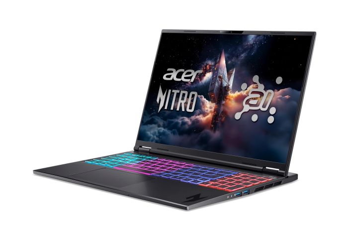 Ноутбук Acer Nitro 16S AN16S-61 16" WUXGA IPS, AMD R7-350, 32GB, F1TB, NVD5060-8, Lin, черный