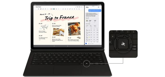 Планшет Samsung Galaxy Tab S10 Lite (X406) 10.9" 8ГБ, 256ГБ, 5G, 8000мА•год, Android, сірий