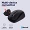 Mouse Trust Yvi+ Compact Multi-Device, WL/BT/USB-A, black