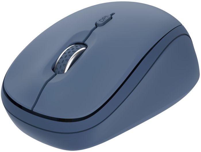 Mouse Trust Yvi+ Compact Multi-Device, WL/BT/USB-A, blue