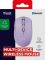 Mouse Trust Ozaa Compact Multi-Device, WL/BT, purpule