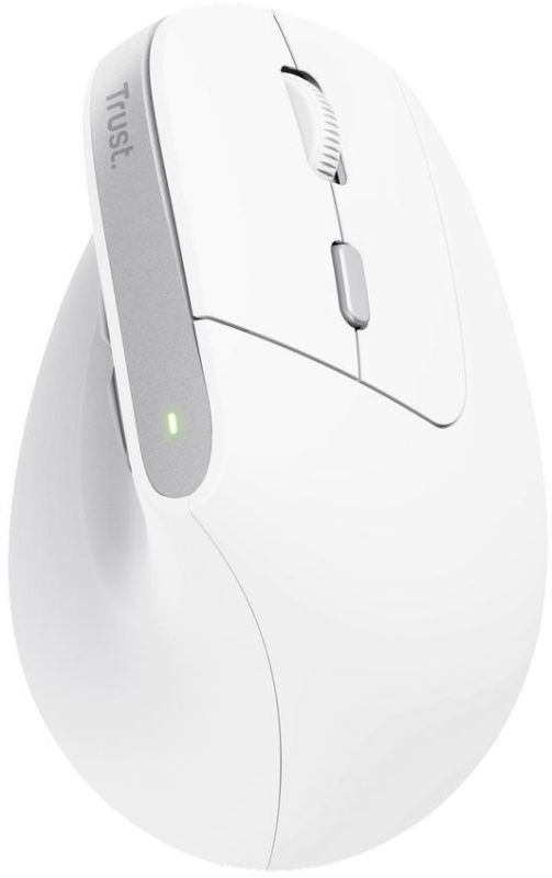 Mouse Trust Bayo II Ergonomic, WL, white