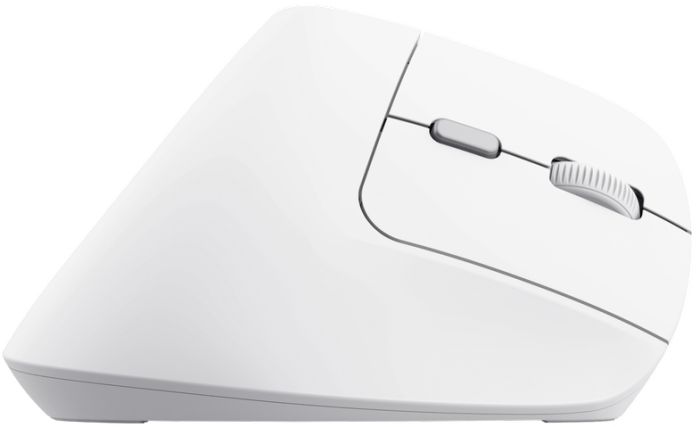 Mouse Trust Bayo II Ergonomic, WL, white