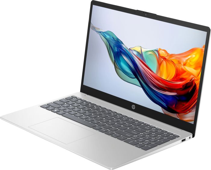 Ноутбук HP 15-fc0174ua 15.6" FHD IPS AG, AMD R7-5825U, 16GB, F1024GB, UMA, DOS, сріблястий