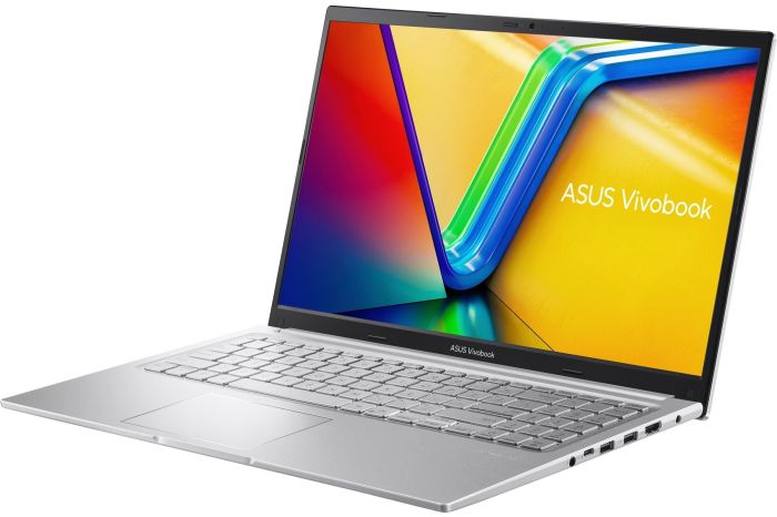 Ноутбук ASUS Vivobook 15 X1502VA-BQ490 15.6" FHD IPS, Intel i7-13620H, 16GB, F512GB, UMA, NoOS, Сріблястий