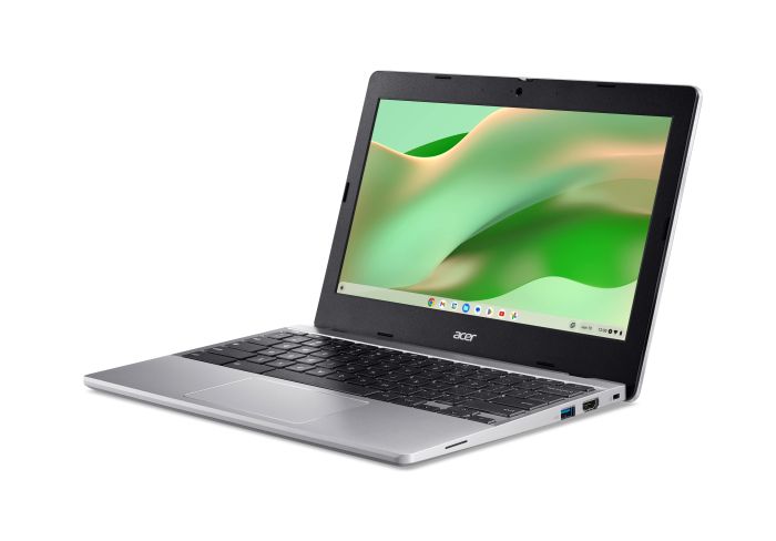Ноутбук Acer Chromebook CB311-12H 11" IPS, Intel C N100, 8GB, F128GB, UMA, ChromeOS, серебристый
