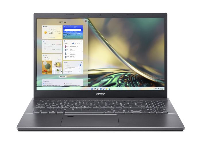 Ноутбук Acer Aspire 5 A515-57 15.6" FHD IPS, Intel i5-12450H, 32GB, F512GB, UMA, Lin, серый