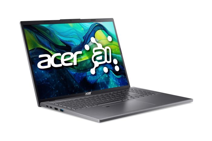 Acer Notebook Aspire 16 A16-71GM 16" WUXGA IPS, Intel U5-125H, 16GB, F512GB, NVD3050-6, Win11, gray