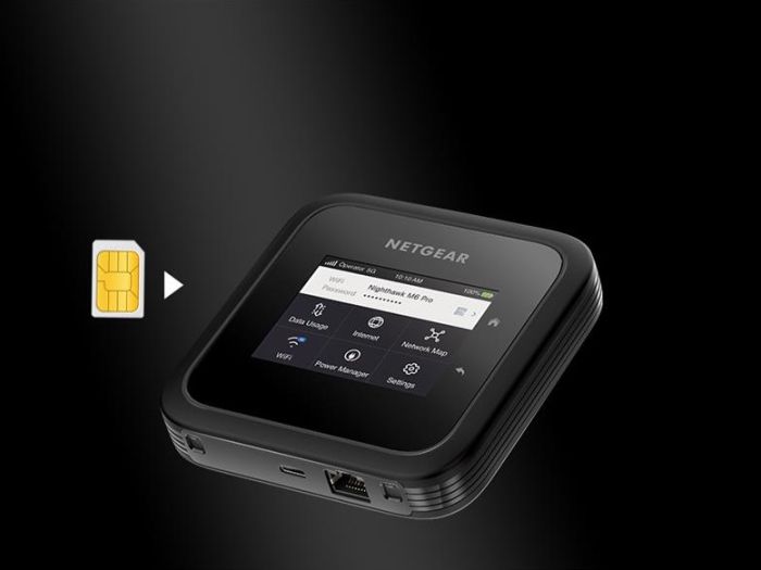 NETGEAR Mobile Router MH3150 Nighthawk M3 AX3600, 5G/4G/LTE, 1xUSB TypeC, 2xTS-9