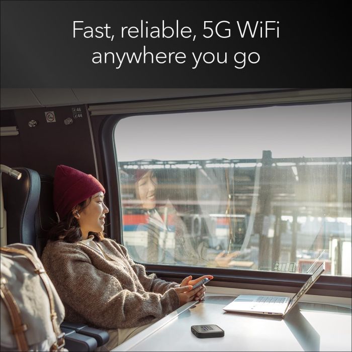 NETGEAR Mobile Router MH3150 Nighthawk M3 AX3600, 5G/4G/LTE, 1xUSB TypeC, 2xTS-9