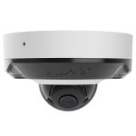 IP-Камера дротова Ajax DomeCam Mini HL white, 5мп, 4мм, гібридне підсвічування IR 15м, білий Led 15м, Poe, True WDR, IP 65, ІЧ 15м, аудіо, кут огляду 75° до 85°, міні купольна, біла