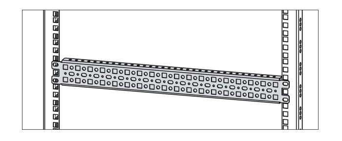 Монтажная штанга ZPAS 19" для шкафов системы SZE2