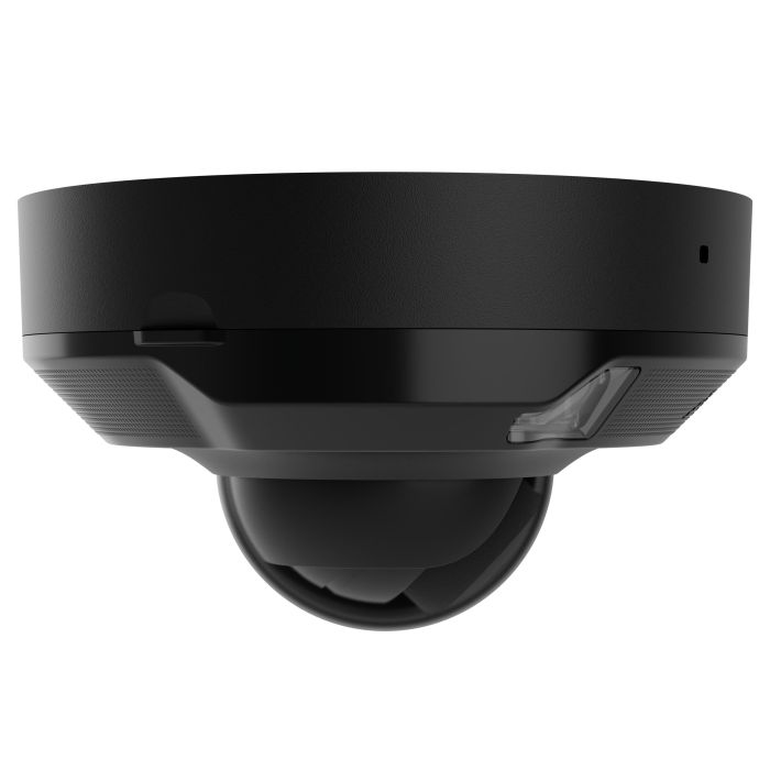 IP Wired Camera Ajax DomeCam Mini HL black, 8MP, 4mm, hybrid illumination IR 15m, white LED 15m, PoE, True WDR, IP65, IR 15m, audio, viewing angle 75°–85°, mini dome, black