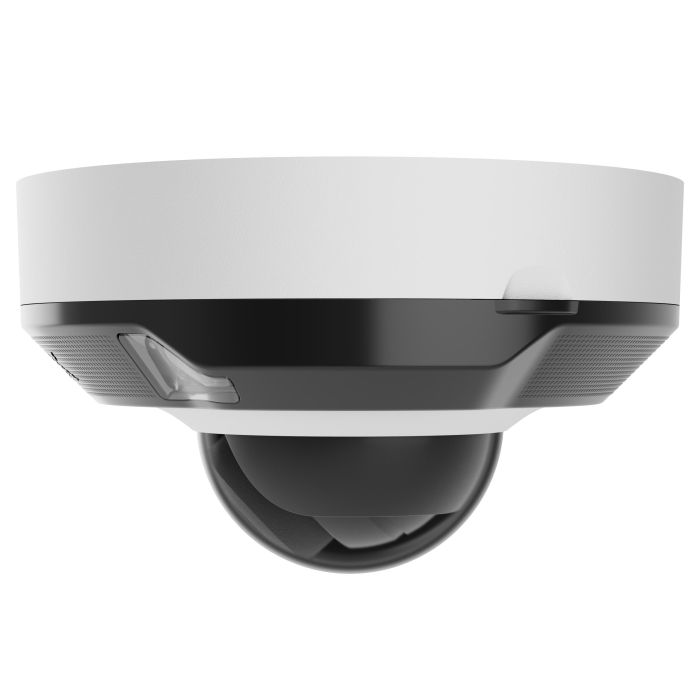 IP Wired Camera Ajax DomeCam Mini HL white, 8MP, 4mm, hybrid illumination IR 15m, white LED 15m, PoE, True WDR, IP65, IR 15m, audio, viewing angle 75°–85°, mini dome, white