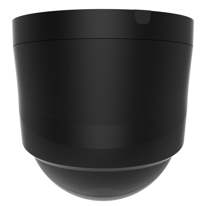 IP-Камера дротова Ajax TurretCam HL black, 8мп, 2.8мм, гібридне підсвічування IR 50м, білий Led 50м, Poe, True WDR, IP 65, ІЧ 50м, аудіо, кут огляду 100° до 110°, купольна, чорна