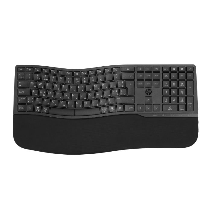 HP Keyboard membrane 680 Comfort Dual-Mode 111key, BT, EN/UK, black