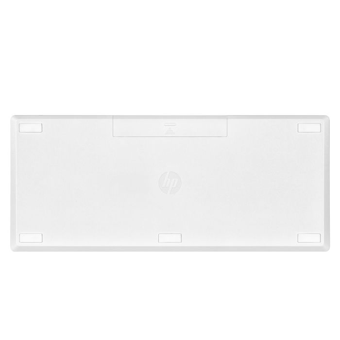 Клавіатура мембранна HP 350 Compact Multi-Device, 78key, BT, EN/UK, білий