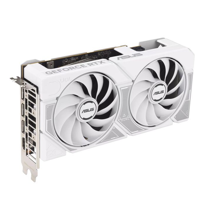 Видеокарта ASUS GeForce RTX 5060 8GB GDDR7 OC DUAL-RTX5060-O8G-WHITE белый