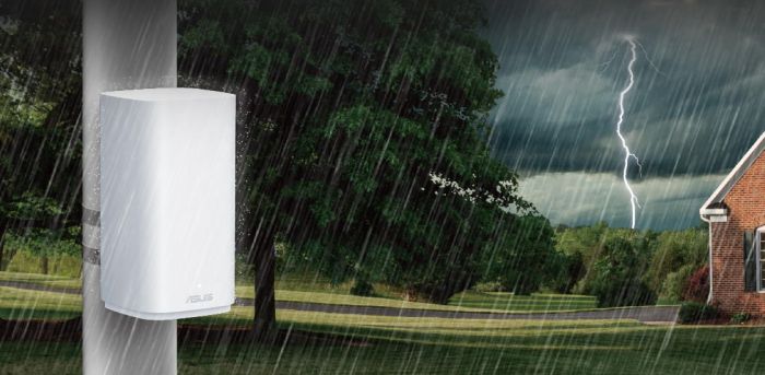 ASUS RouterZenWiFi BD4 Outdoor BE3600, 2x2,5GE WAN/LAN , 1pc, white