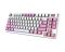 Keyboard mechanical MSI FORGE GK600 TKL W VIOLET UA 83key, mechanical Linear, USB-A, Wireless, Bluetooth, EN/UKR/RU, RGB, violet