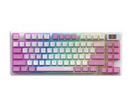 Клавіатура механічна MSI FORGE GK600 TKL W VIOLET UA 83key, mechanical Linear, USB-A, Wireless, Bluetooth, EN/UKR/RU, RGB, фіолетовий