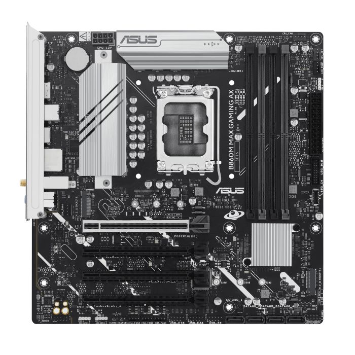 ASUS Motherboard B860M MAX GAMING AX s1851 B860 4xDDR5 M.2 DP USB Type-C Wi-Fi BT mATX