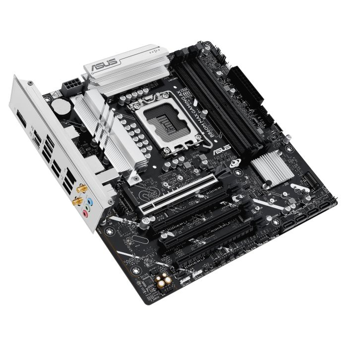 ASUS Motherboard B860M MAX GAMING AX s1851 B860 4xDDR5 M.2 DP USB Type-C Wi-Fi BT mATX