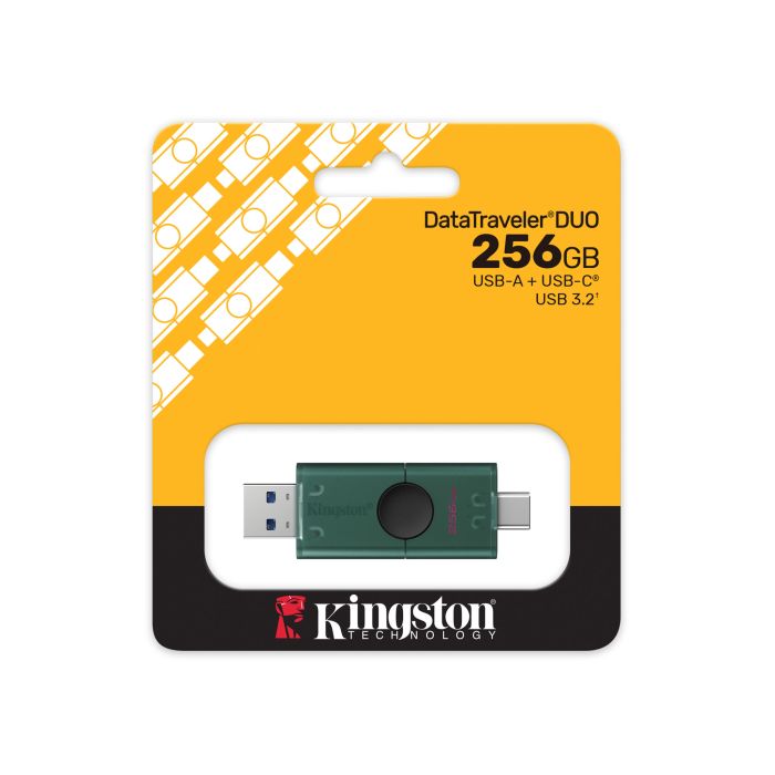 Kingston  256GB USB 3.2 Type-A + Type-C DT DuoG2