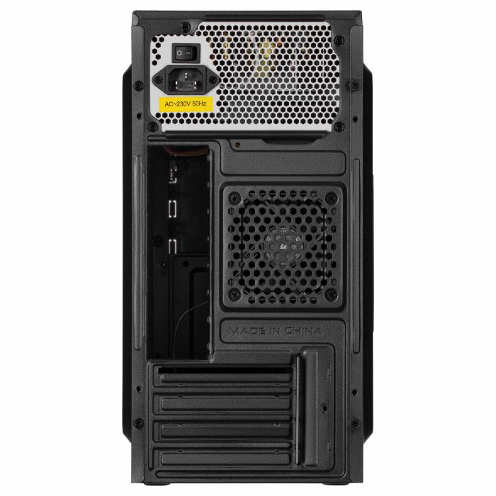 Корпус 2E TeamX TMX03 з БЖ 2E ATX500W, 2xUSB3.0, 1x80мм, VGA 220мм, mATX, чорний