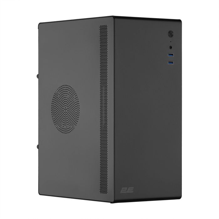Корпус 2E Credo V200B без БЖ, 2xUSB3.0, 1x80мм, VGA 250мм, mATX, чорний