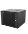 9U W=565MM D=600MM DISASSEMBLED COM-BOX BLACK
