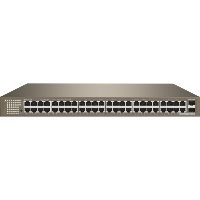 Коммутатор TENDA  48xGE, 2xSFP Combo, Неупраляемый Tenda TEG1050F