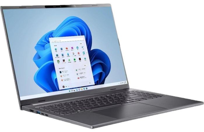 Acer Notebook Aspire 16 A16-52M 16" WUXGA IPS, Intel U7-256V, 16GB, F512GB, UMA, Win11, gray