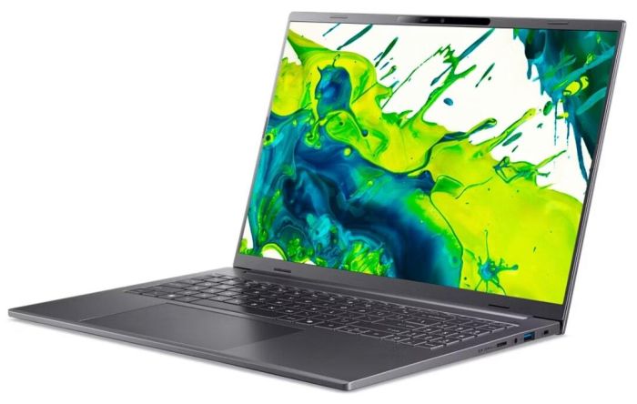 Acer Notebook Aspire 16 A16-52M 16" WUXGA IPS, Intel U7-256V, 16GB, F512GB, UMA, Win11, gray