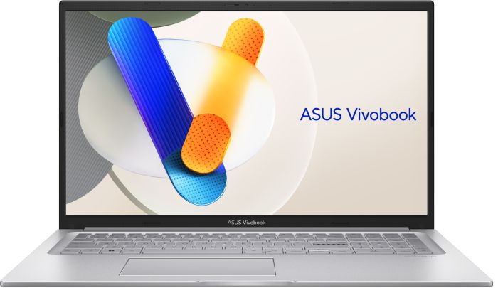 Ноутбук ASUS Vivobook 17 X1704VA-AU663 17.3" FHD IPS, Intel U300, 16GB, F512GB, UMA, noOS, Серебристый