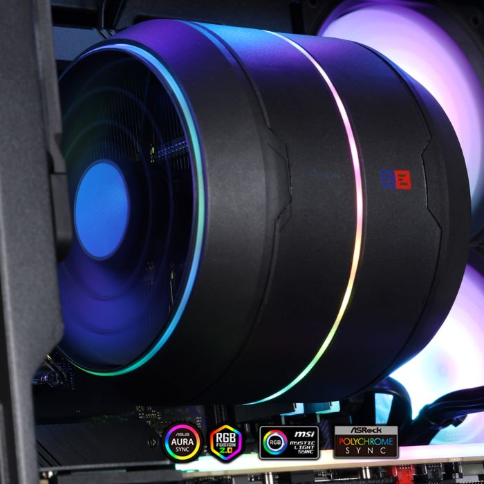 Процесорний кулер Zalman ZET5, ARGB LGA 1851, 1700, 1200, 115x, AM5, AM4,  4pin PWM, 3pin+5VARGB, TDP200W, чорний