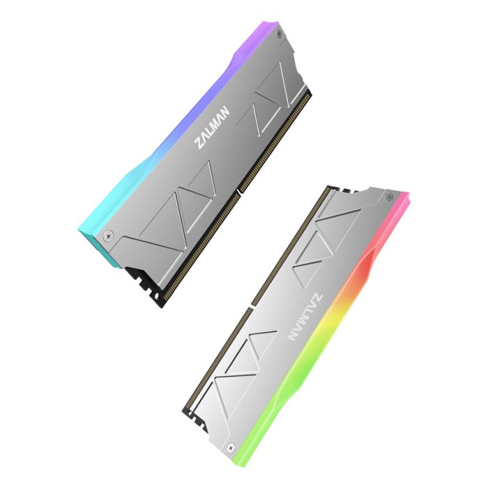 Радиатор охлаждения для RAM Zalman MH10, ARGB Single/Double Sided RAM, 3-Pin, 5V, серебристый