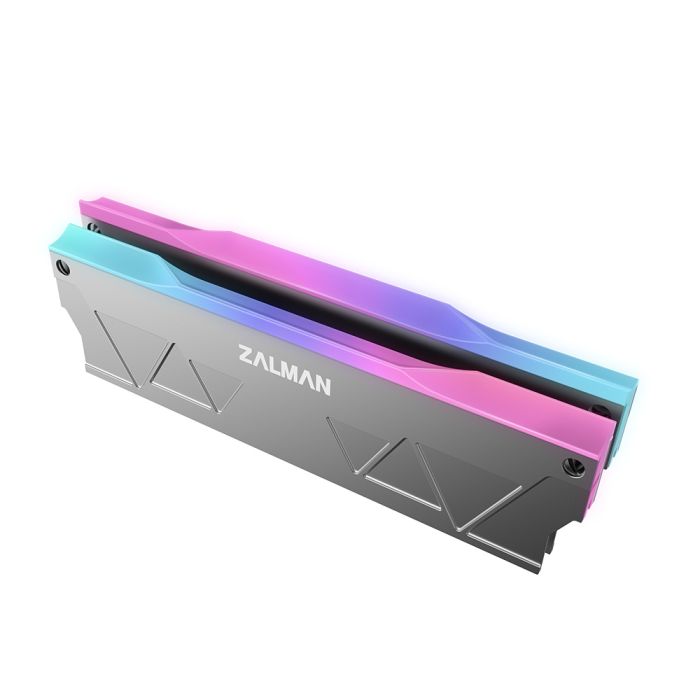 Радиатор охлаждения для RAM Zalman MH10, ARGB Single/Double Sided RAM, 3-Pin, 5V, серебристый